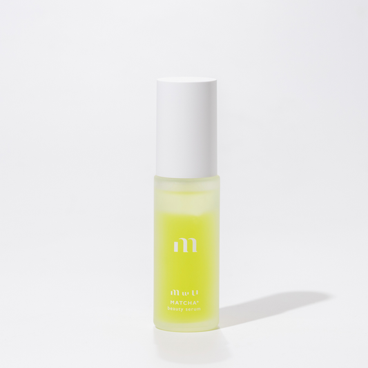 MwU matcha beauty serum