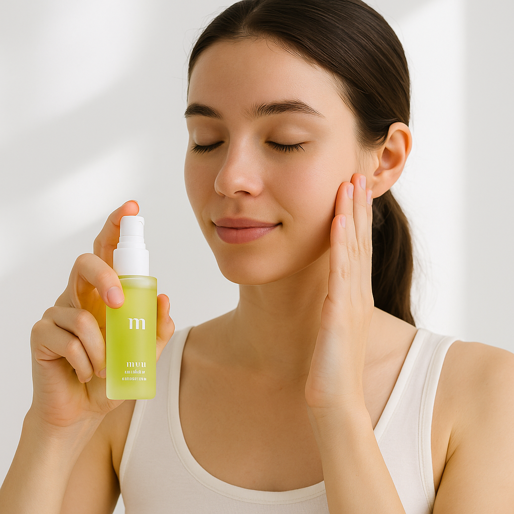 MwU matcha beauty serum